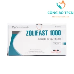 Zolifast 1000 Tenamyd - Thuốc tiêm điều trị các nhiễm khuẩn